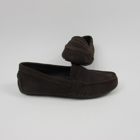 Ralph Lauren Women’s Shoes Brown Driving Moccasin Loafer Sz6B - Picture 1 of 12